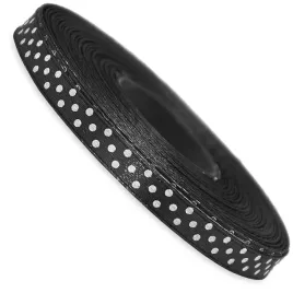 wstazka-w-kropki-6mm-20m-czarna-tk39-tasiemka