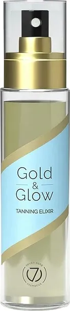 7Suns Gold Glow eliksir olejek do opalania w solarium i na słońcu
