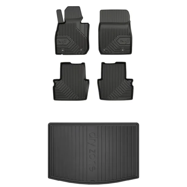Zestaw dywaniki gumowe i mata do Mazda CX-3 14-21