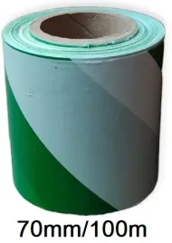 tasma-ostrzegawcza-70mm-100m-bialo-zielona-7cm-wygrodzeniowa-wykopy