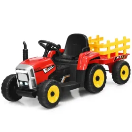 traktor-na-akumulator-z-przyczepa-samochod-na-akumulator