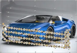 super-prezent-skarbonka-na-5-zl-auto-wyplata-na-5-zl-obrazy-z-samochodami