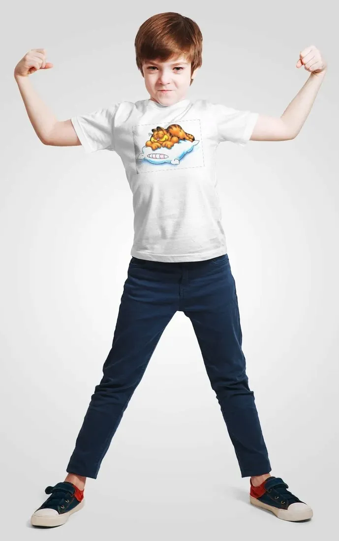 koszulka-junior-garfield-140