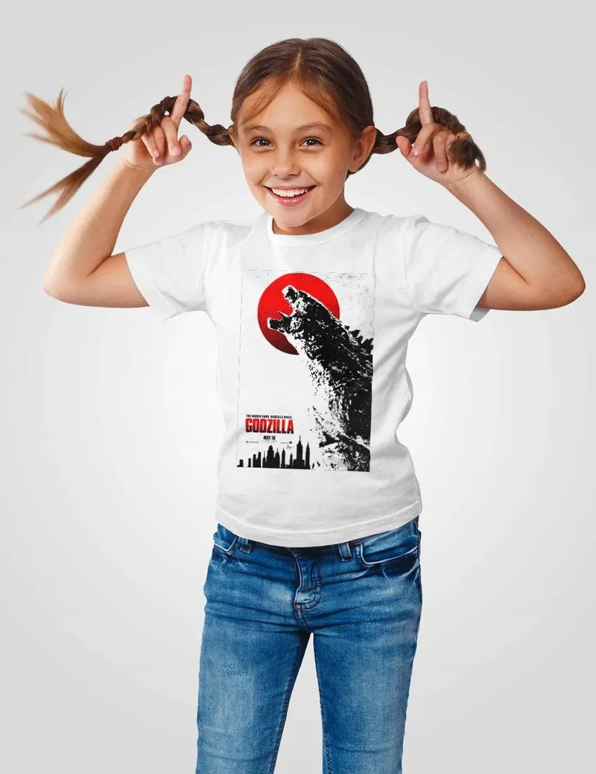 koszulka-junior-godzilla-116-stan-nowy