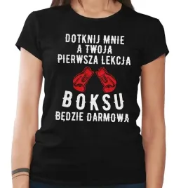 koszulka-damska-pierwsza-lekcja-boksu-s