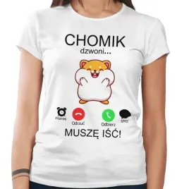 koszulka-damska-musze-isc-chomik-dzwoni-xxl