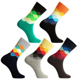 5x-skarpety-meskie-dlugie-garniturowe-geometryczne-wzory-moraj-43-45