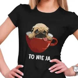 koszulka-damska-to-nie-ja-mops-pies
