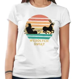 koszulka-damska-swiety-mikolaj-w-saniach-xl