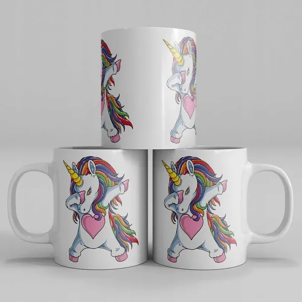 kubek-dabbing-unicorn-jednorozec-stan-nowy