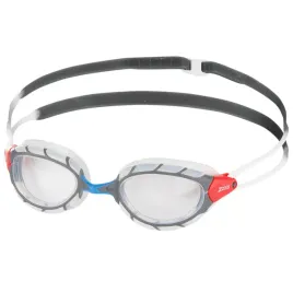okulary-plywackie-na-basen-zoggs-predator-white-grey-red