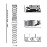 bransoleta-pasek-huawei-watch-gt-material-stal