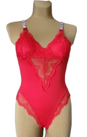 body-damskie-koronka-ramiaczko-cyrkonie-czerwone-2xx-3xl