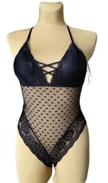 body-damskie-koronka-serduszka-czarne-s-m