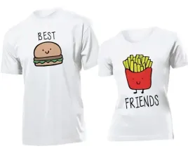 koszulki-dla-par-best-friends-burger-frytki-l