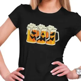 koszulka-damska-halloween-i-piwo-m