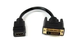 garbot-dvi-hdmi-m-f-black-15cm