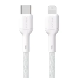 kabel-dudao-l9x-30w-usb-c-lightning-1m-bialy