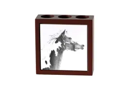 american-paint-horse-stojak-na-dlugopisy-z-koniem-organizer-na-biurko-z