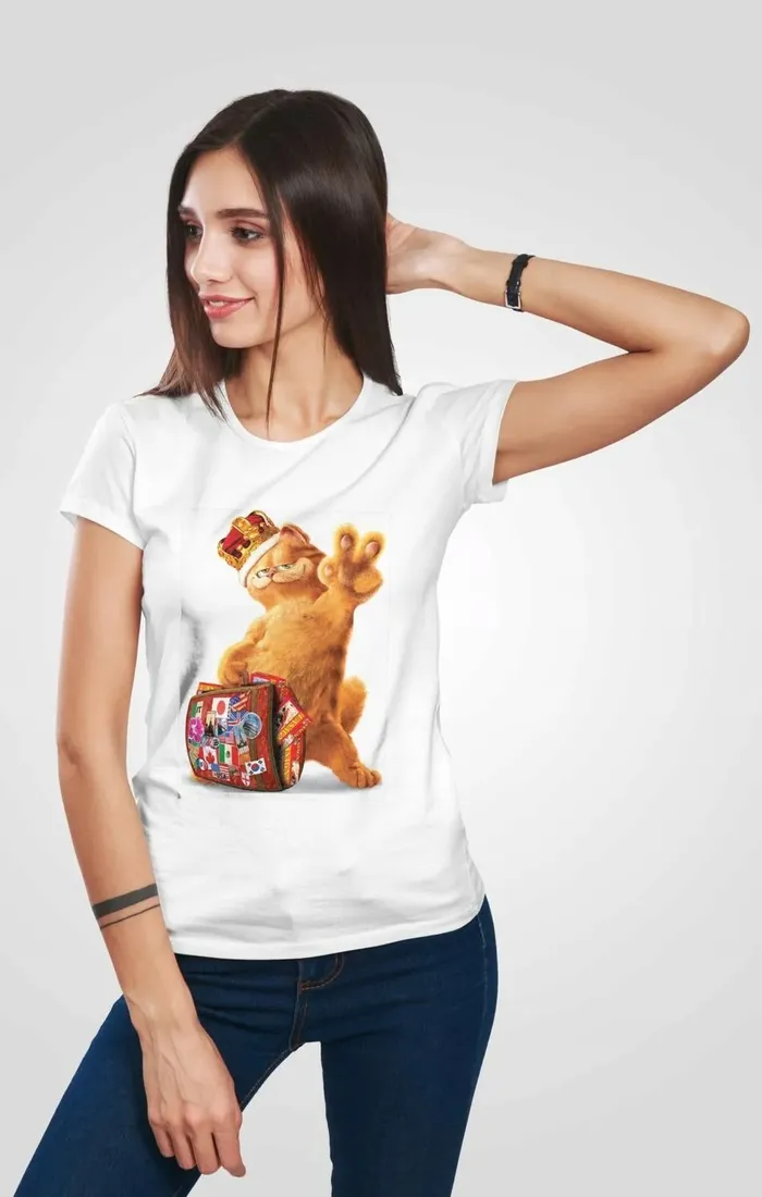 koszulka-damska-garfield-m