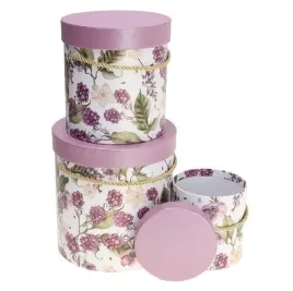 pudelko-flower-box-3szt-purpurowy-rozette