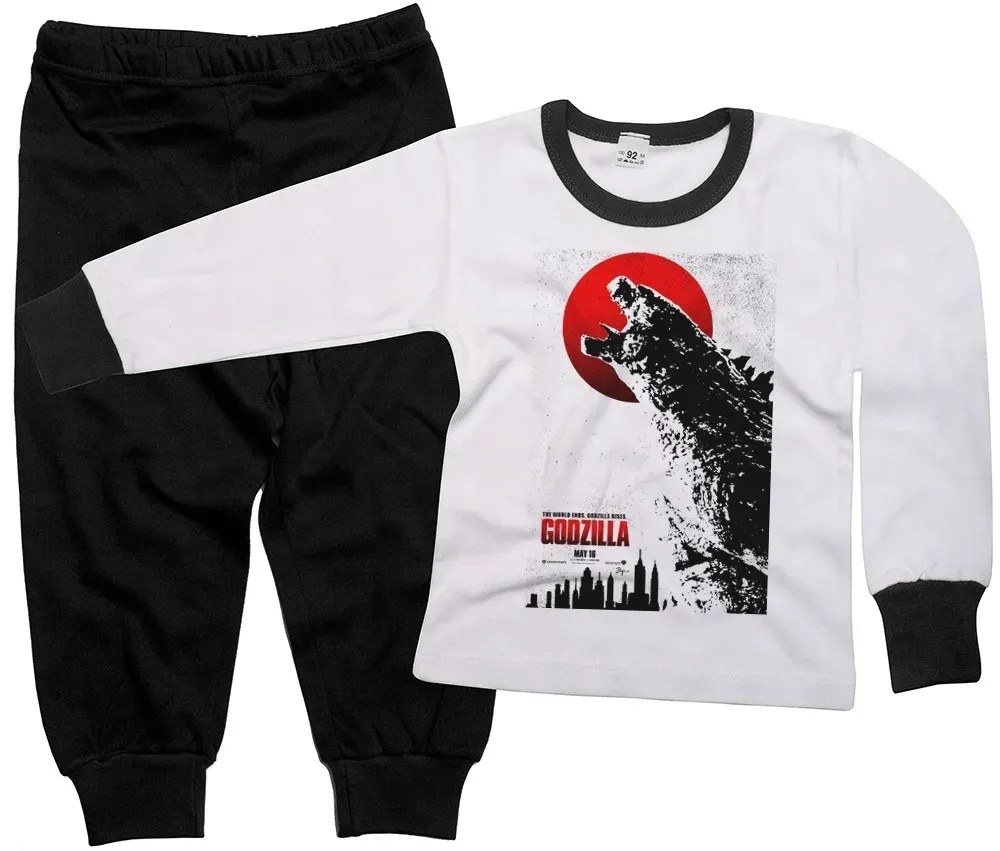 pizama-godzilla-86-stan-nowy