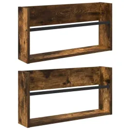 regal-na-gazety-z-polka-2-szt-dab-wedzony-60-x-12-x-30-cm