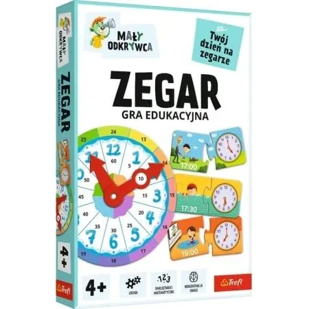 maly-odkrywca-zegar-trefl-4-stan-nowy