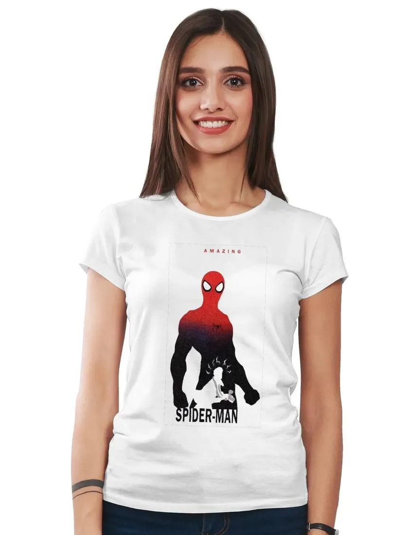 koszulka-damska-spiderman-l