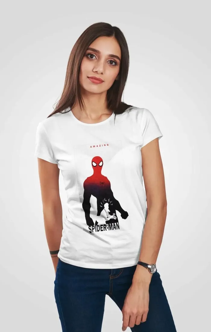 koszulka-damska-spiderman-l