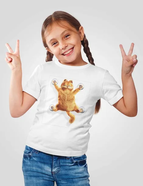 koszulka-junior-garfield-140-kolor-bialy