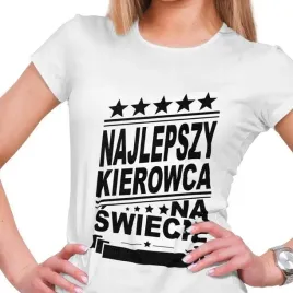 koszulka-damska-najlepszy-kierowca-na-swiecie-m