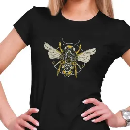 koszulka-damska-steampunk-pszczola-owad-m