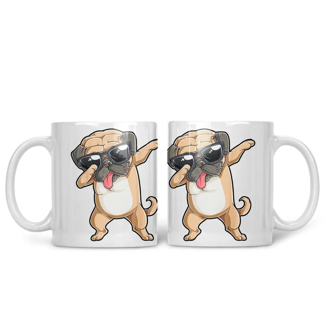 kubek-dabbing-pug-mops-pies