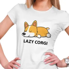 koszulka-damska-leniwy-corgi-s