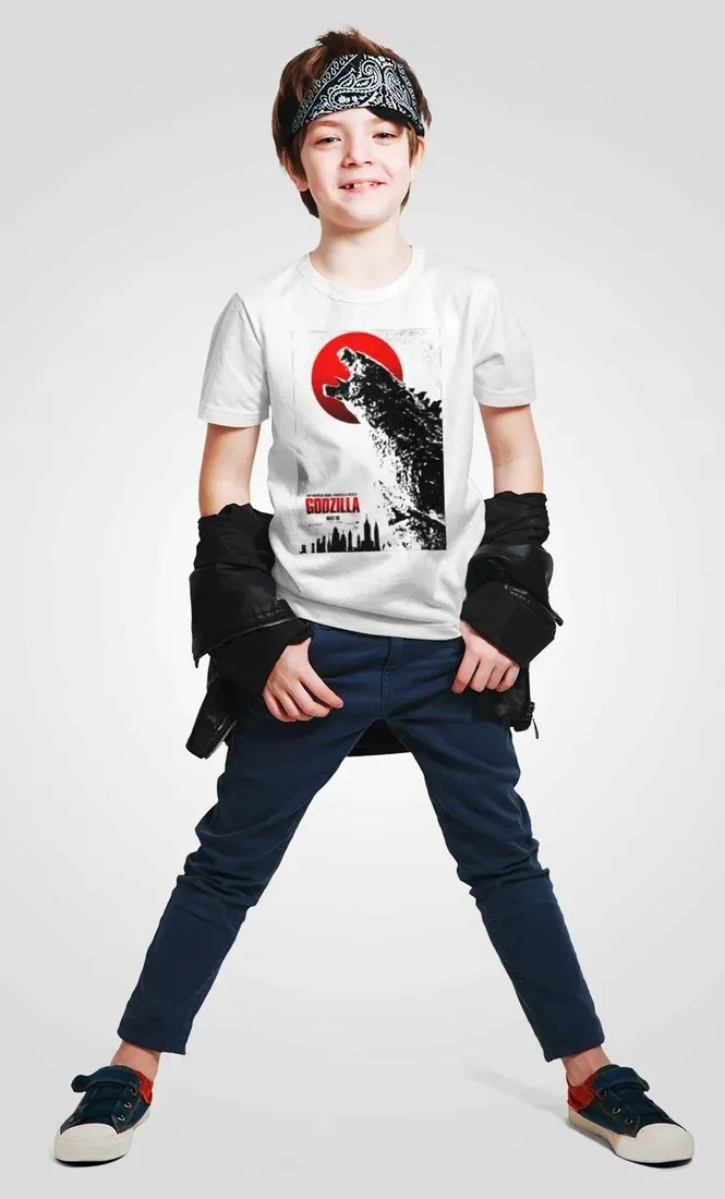 koszulka-junior-godzilla-140-stan-nowy