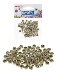 koraliki-alfabet-zlote