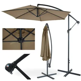 parasol-ogrodowy-boczny-samba-z-wysiegnikiem-taupe-300cm-na-taras-solidny