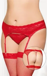 garterbelt-3305-plus-size-red-3xl