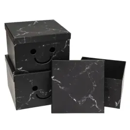 pudelko-flower-box-3szt-smile-czarny-rozette