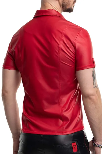 rmserafino001-red-polo-m-kolor-czerwony
