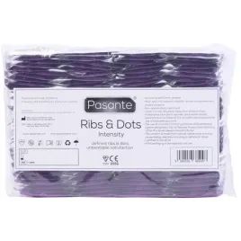pasante-ribs-and-dots-intensity-condoms-bulk-packs-144-pcs