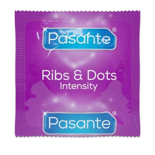 pasante-ribs-and-dots-intensity-condoms-12-pcs-rodzaj-prazkowane