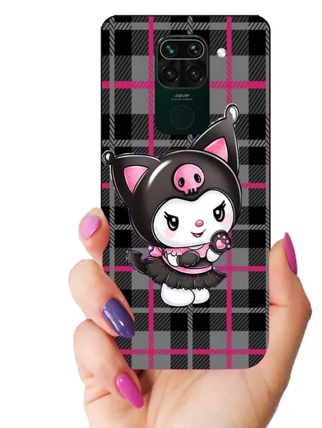 etui-case-do-xiaomi-redmi-note-9-hello-kitty-kuromi-funkcje-antyposlizgowa-struktura-pochlanianie-wstrzasow
