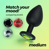 crushious-camileo-regular-anal-plug-with-4-interchangeable-jewels