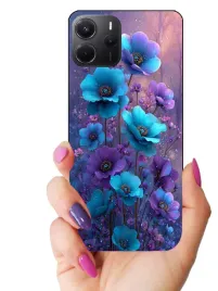 etui-case-do-xiaomi-redmi-note-14-kwiaty-rozne-wzorki
