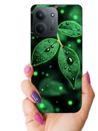 etui-case-do-xiaomi-redmi-15c-15c-5g-liscie-rosliny