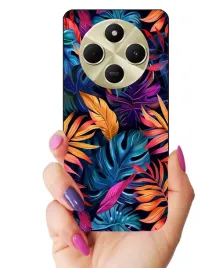 etui-case-do-xiaomi-redmi-14c-liscie-rosliny