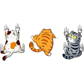 naklejka-na-samochod-zabawne-kotki-koty-cats-kitties-pazury-15x33-druk