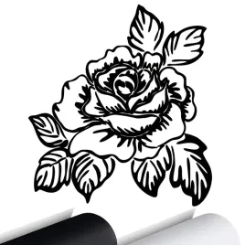 naklejka-na-samochod-auto-roza-rozyczka-rose-kwiat-flower-15x165